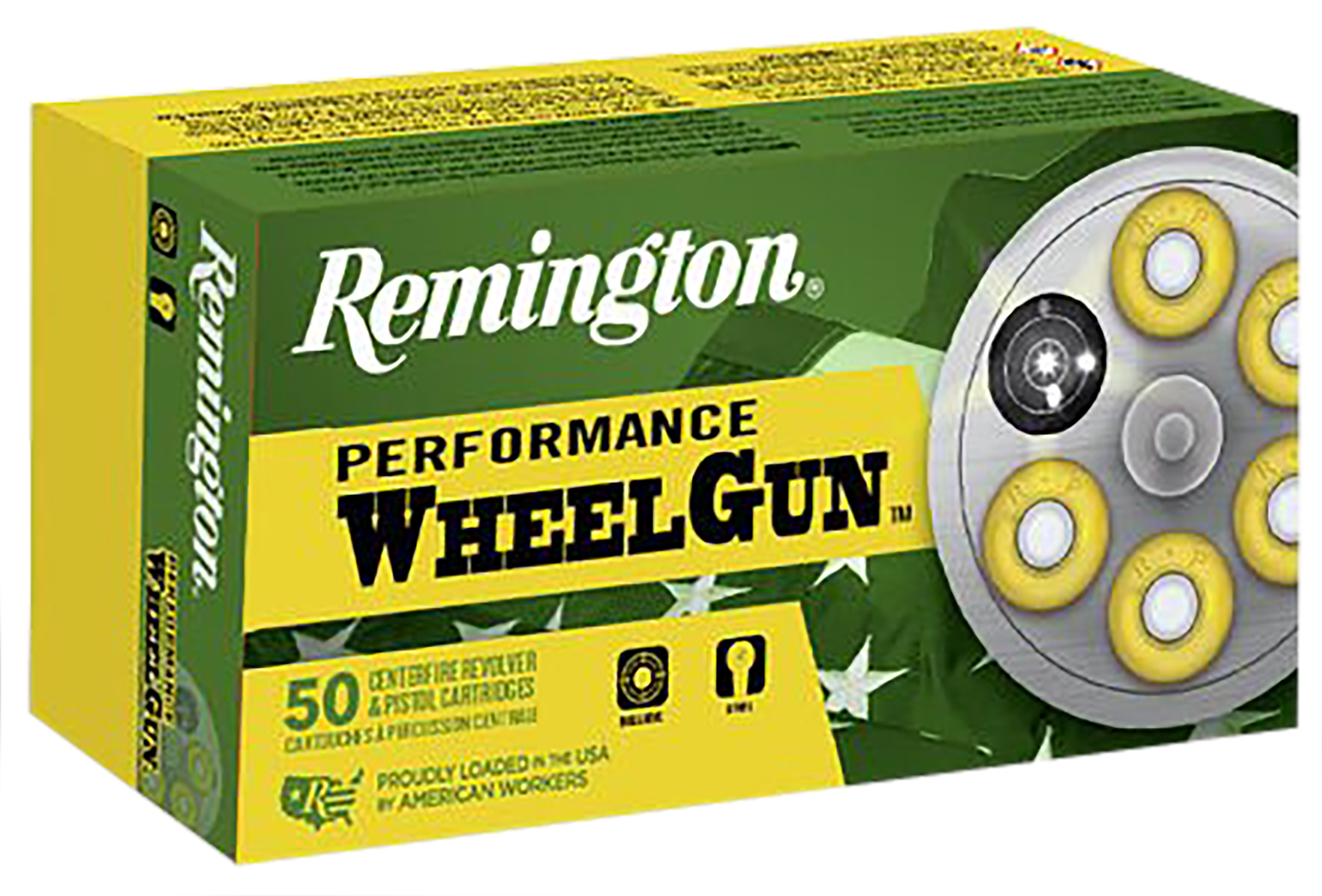 Remington Ammunition 22223 Performance WheelGun 357Mag 158gr Lead Semi Wadcutter 50 Per Box/10 Case