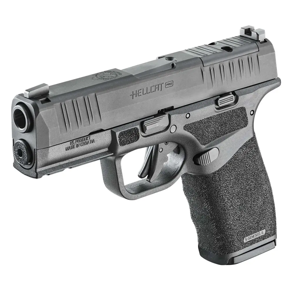 dSPRINGFIELD ARMORY HELLCAT PRO COMPACT OSP PSTL W/ SMSC BLK 3.7" 2-15RD