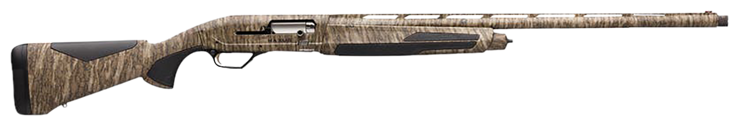 Browning 011702204 Maxus II 12 Gauge 3.5" 4+1 (2.75") 28" Barrel, Overall Mossy Oak Bottomland Finish, Fixed w/Overmolded Grip Panels Stock