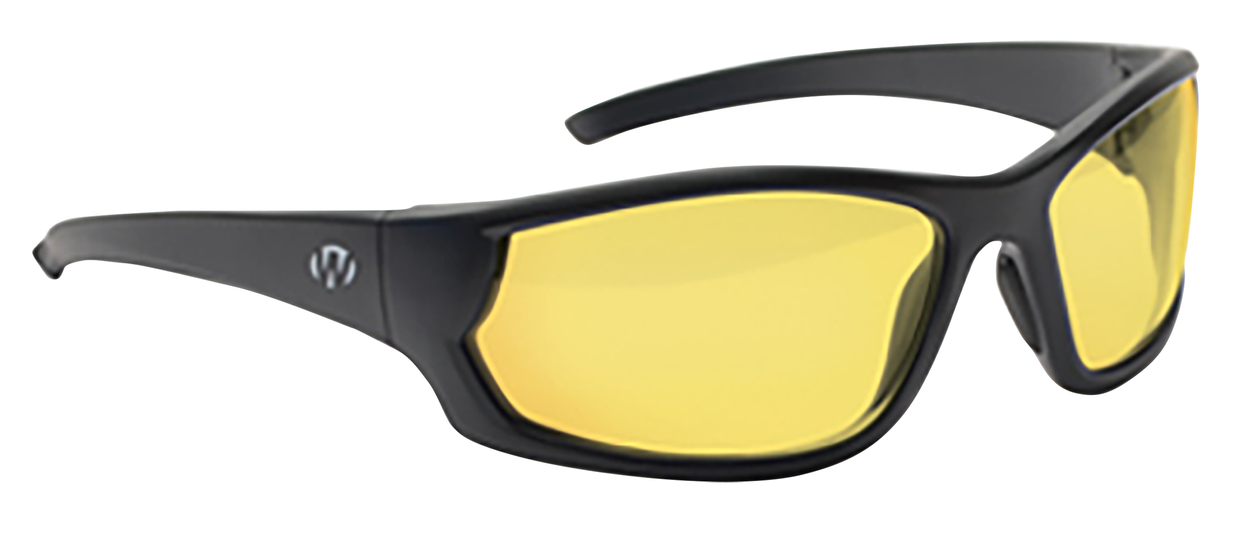 Walker's GWPIKNFF1AMB Ballistic Eyewear IKON Carbine Adult Amber Lens Matte Black Frame