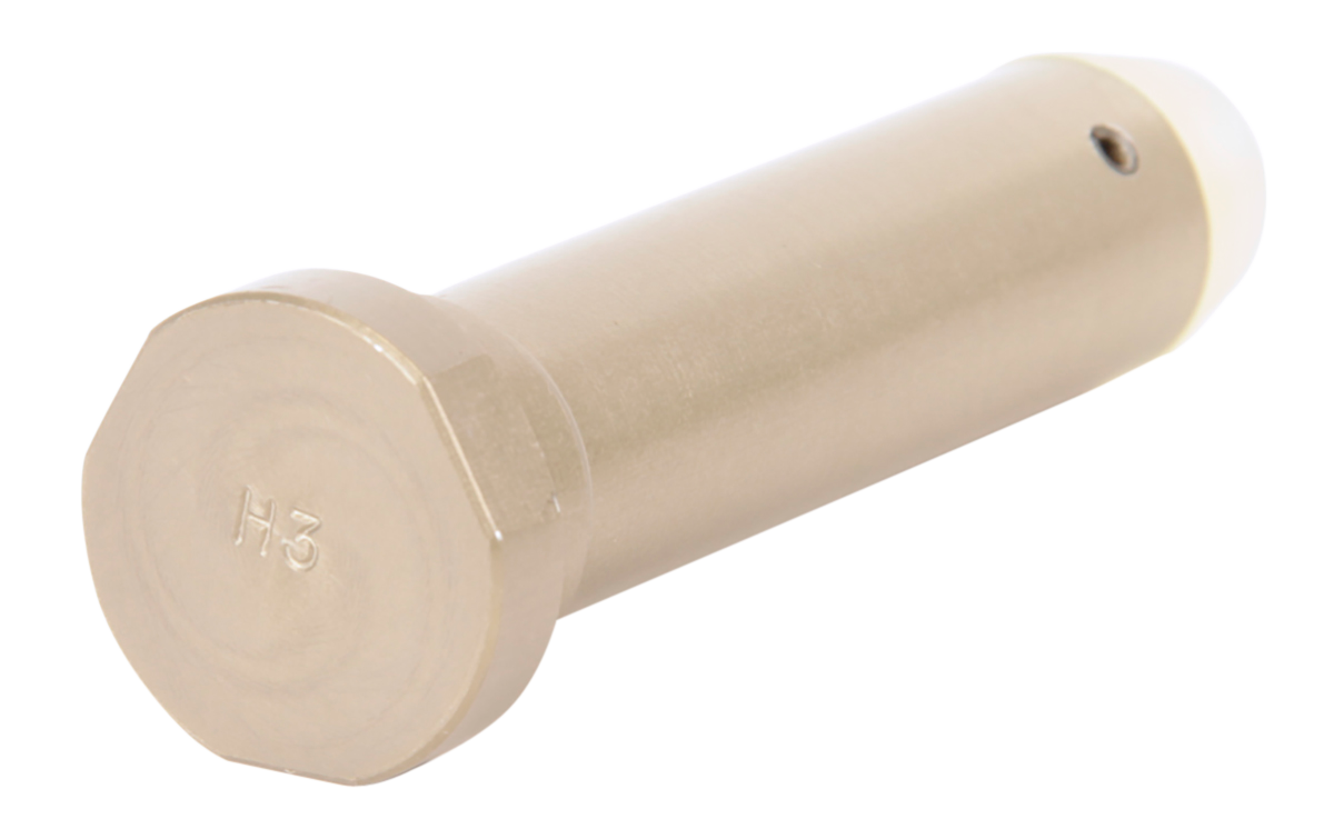 LBE Unlimited ARBUFFH3 H3 Recoil Buffer Carbine Length AR-15 Silver Aluminum
