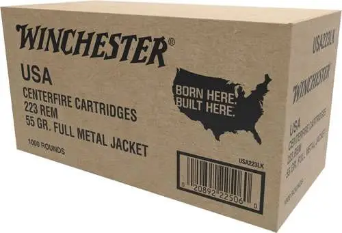WINCHESTER LC USA 223 55GR FMJ 1000RD