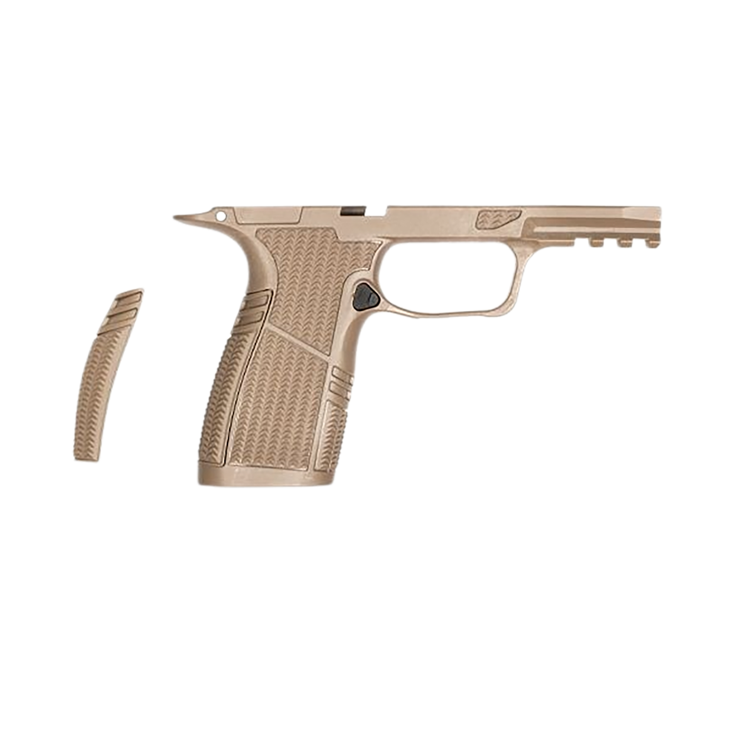 Tyrant CNC TDP365GRMMACROFDE Snub Nose Grip Module FDE Fits Sig P365
