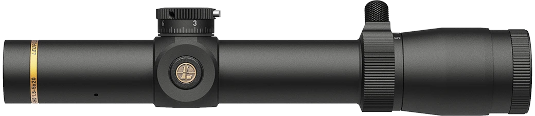 Leupold 180626 VX-3HD  Matte Black 1.5-5x20mm CDS-ZL Illuminated FireDot Twilight Hunter Reticle 30mm Tube