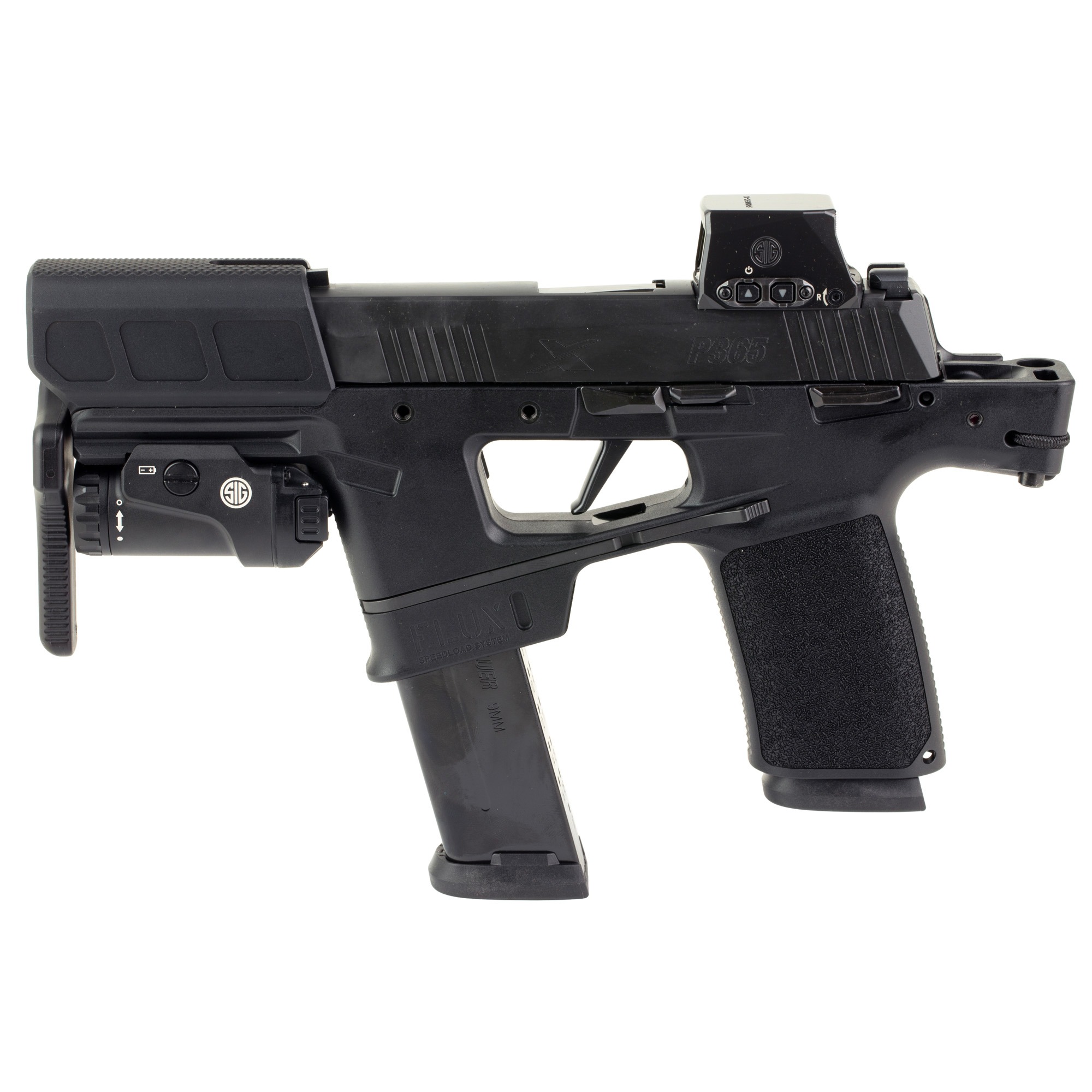 SIG P365 FLUX 9MM 6" 25RD KIT BRACE