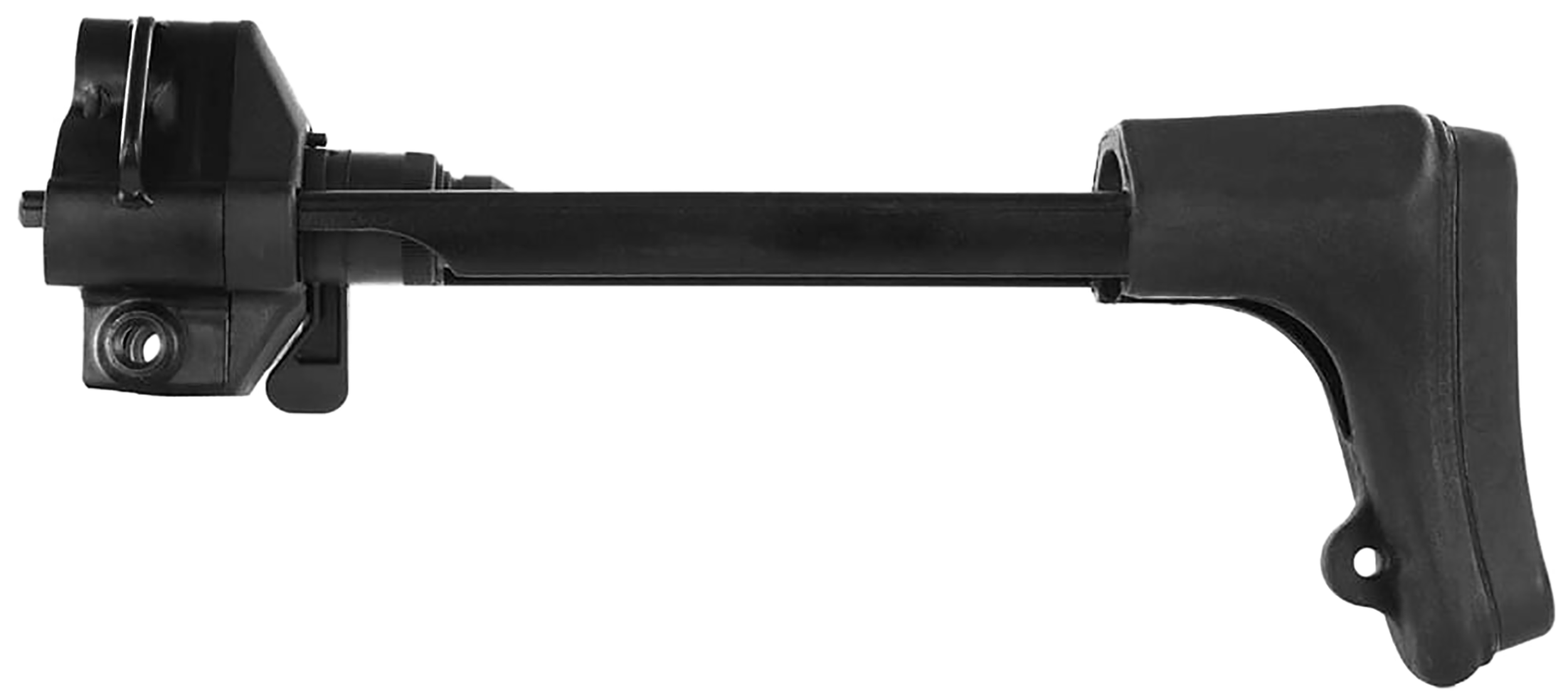 HK 227901 Three Position Buttstock Black Rubber/Steel/Polymer Fits HK SP5 Pistol/Rifle
