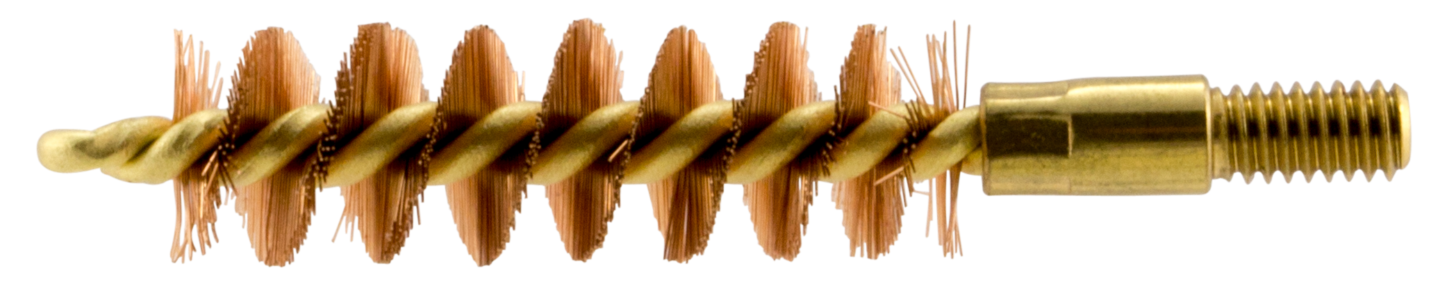 Pro-Shot 9P Bore Brush  9mm Pistol #8-32 Thread Bronze Bristles Brass Core
