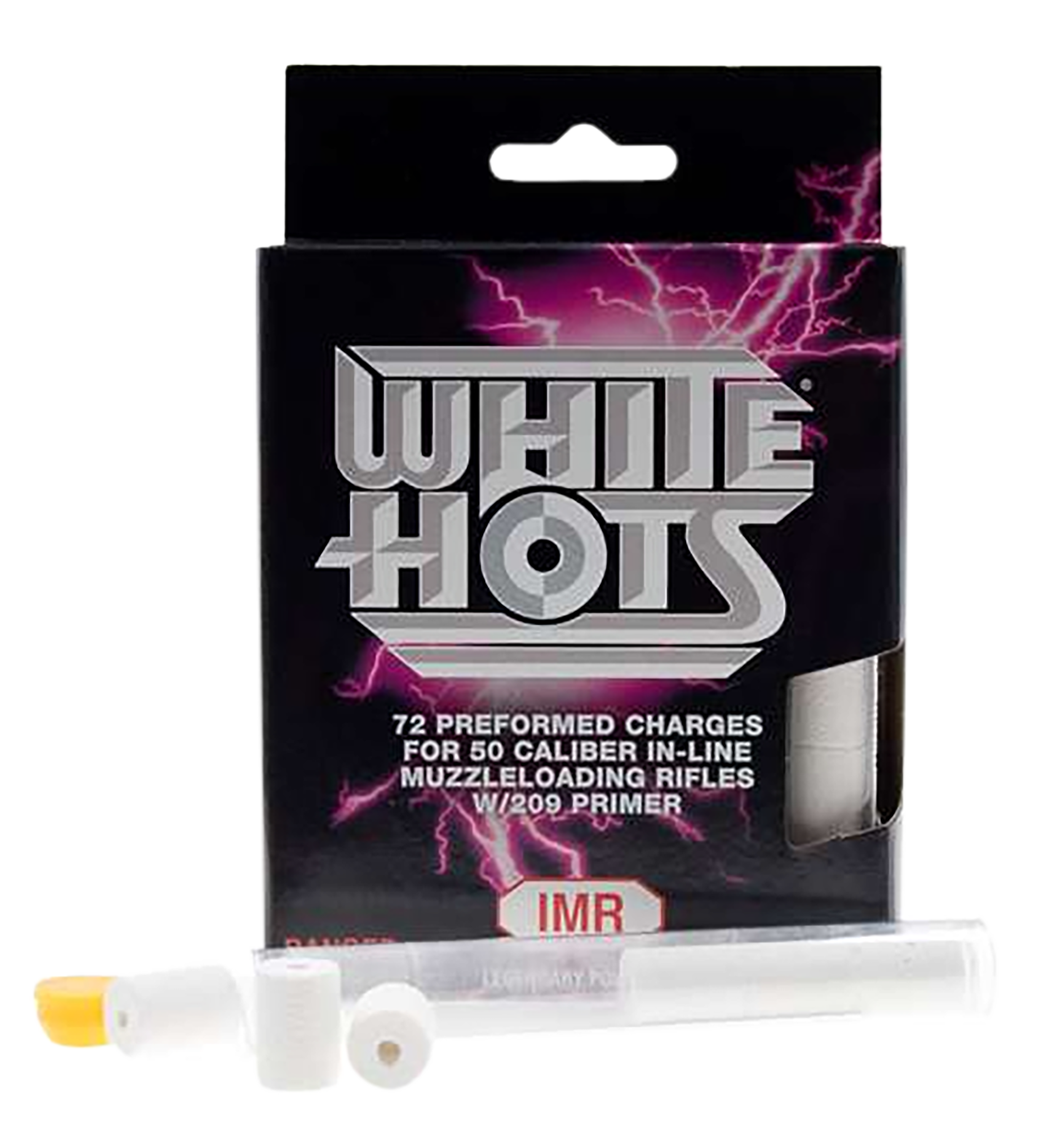 IMR WHP50 White Hots50 Cal Muzzleloader 72 Charges Per Box 16
