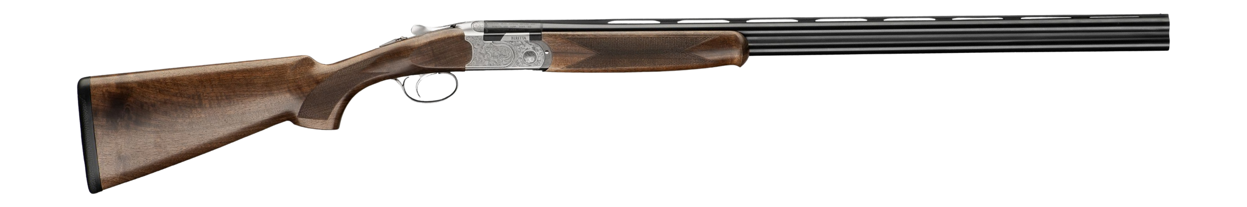 Beretta USA J686F2828 686 Silver Pigeon I 28 Gauge 2 28" Blued Steelium Vent Rib Barrel, Engraved Silver Receiver, Fixed Walnut Stock