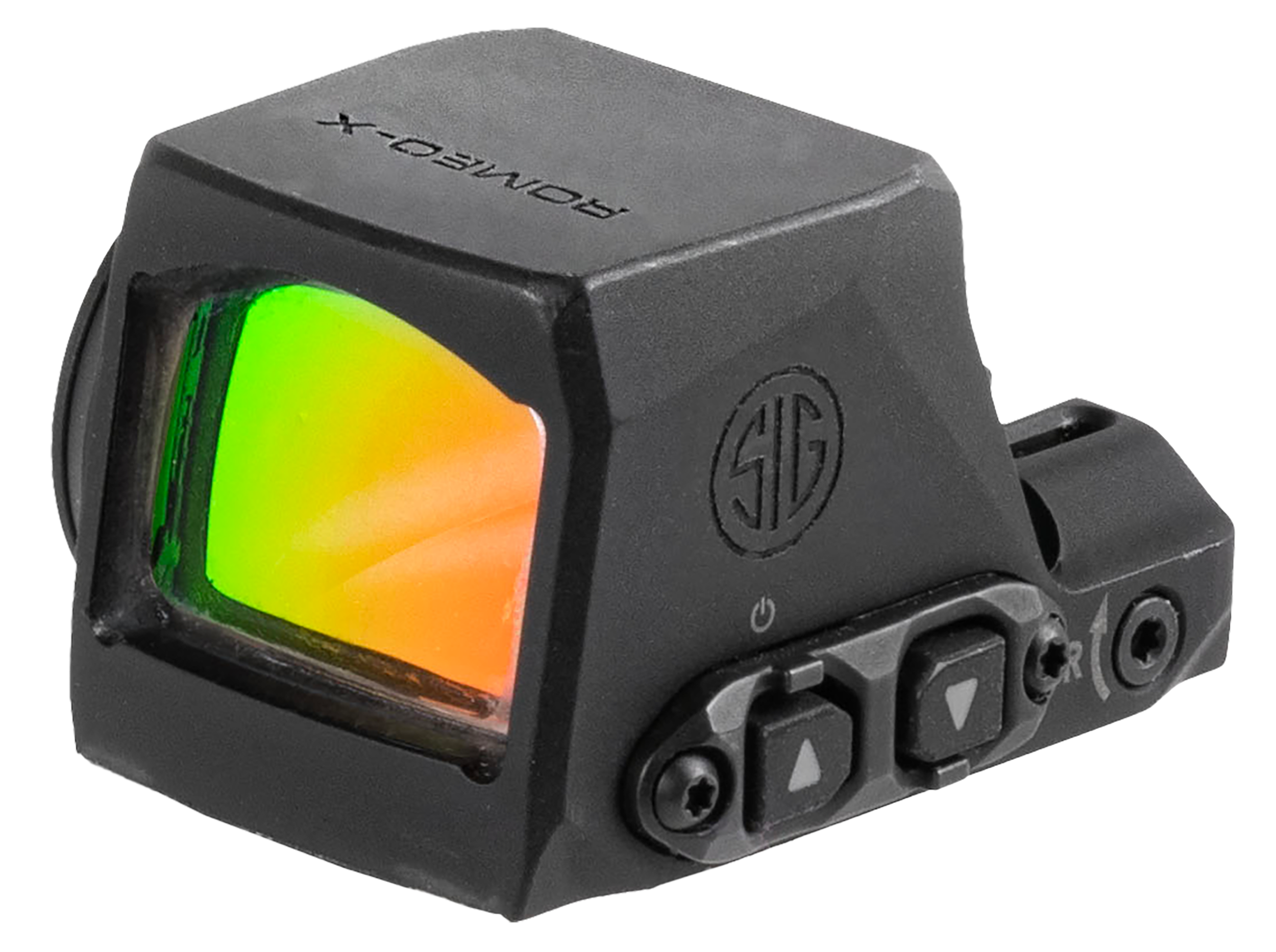 Sig Sauer Electro-Optics SORX1270 Romeo-X Compact Black 1x24mm Illuminated Green Circle w/Dot Reticle RX Footprint Mount