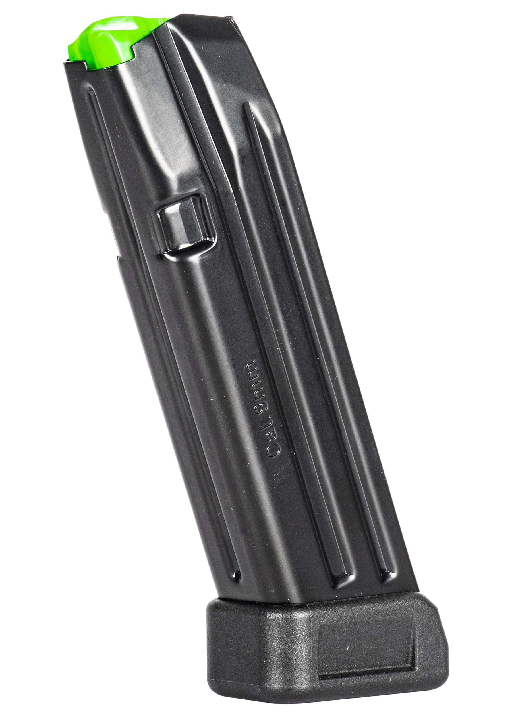 Mec-Gar MGG172003A Glock 17 20rd Extended 9mm Luger, Black Carbon Steel w/Black Floorplate