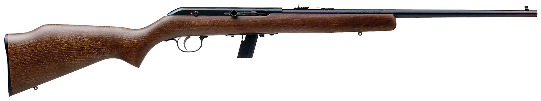 Savage Arms 30000 64 G Full Size 22 LR 10+1 21" Matte Black Sporter Barrel, Matte Black Grooved Carbon Steel Receiver, Satin Hardwood Fixed Stock, Right Hand
