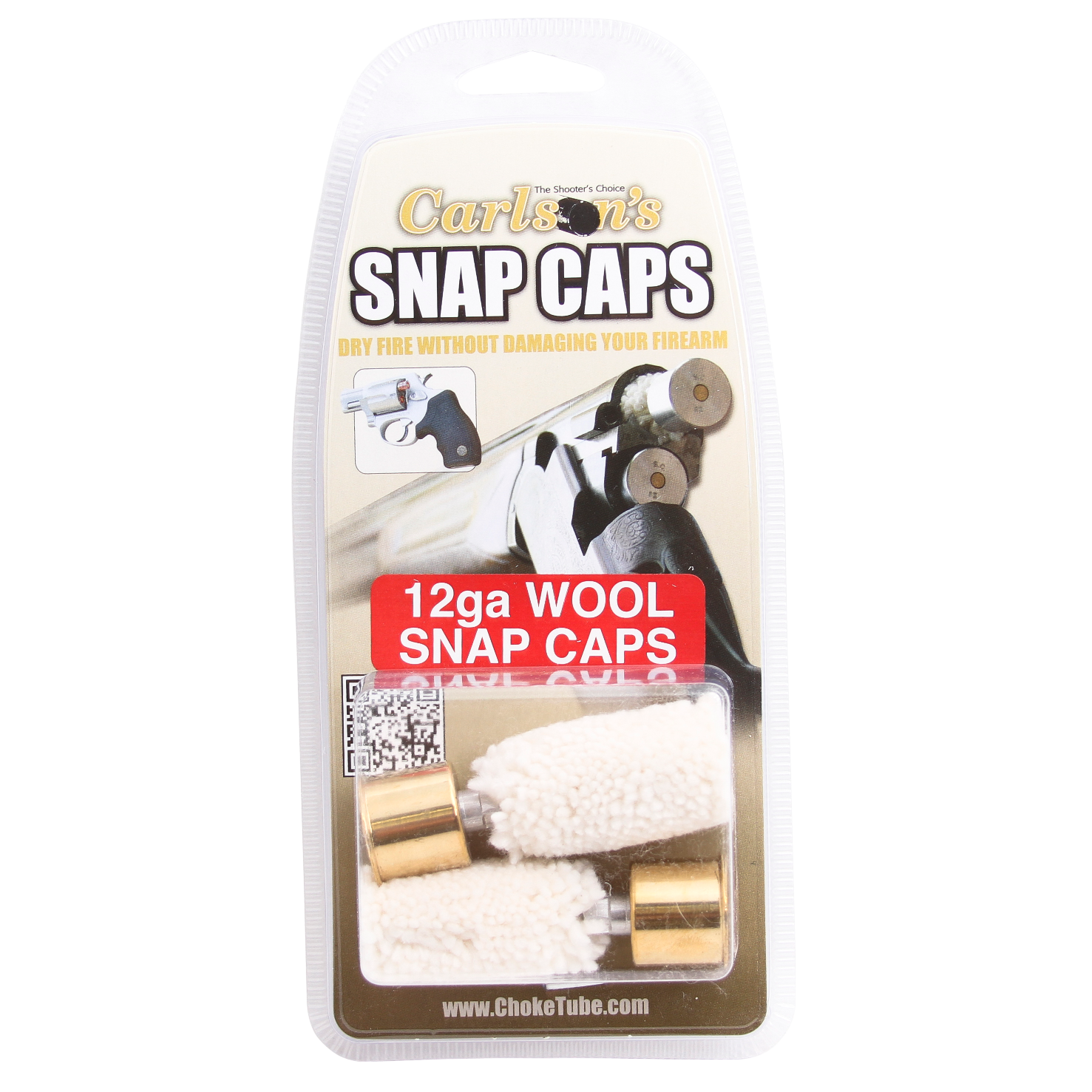 Carlson's Choke Tubes 00108 Snap Cap  12Gauge 2Pack