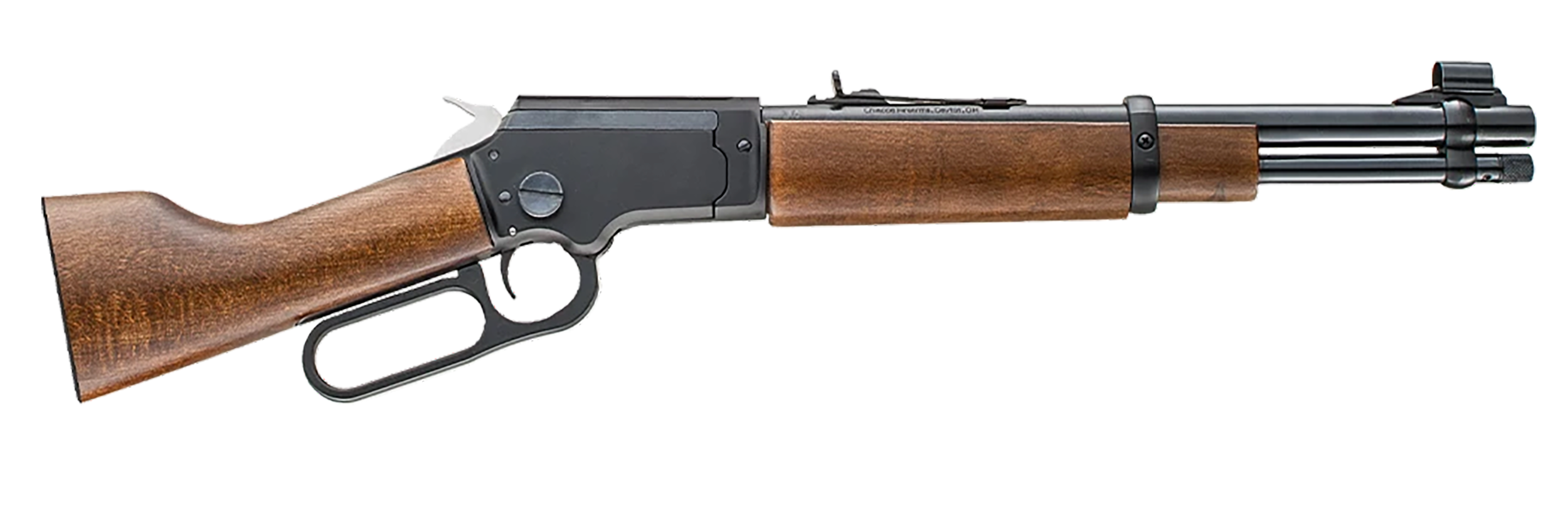 Chiappa Firearms 920441 LA322 TD Bandit 22 LR 9+1 Black barrel, Black Anodized Aluminum Frame, Wood Short Cut Stock