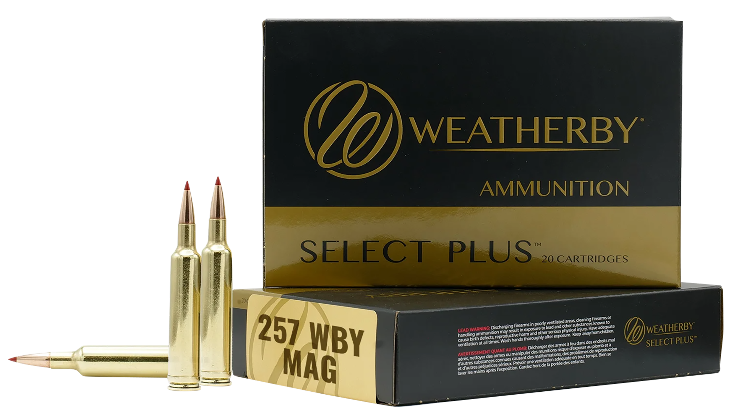 Weatherby M25792HCB Select Plus  257WthbyMag 92gr Hammer Custom 20 Per Box/10 Case