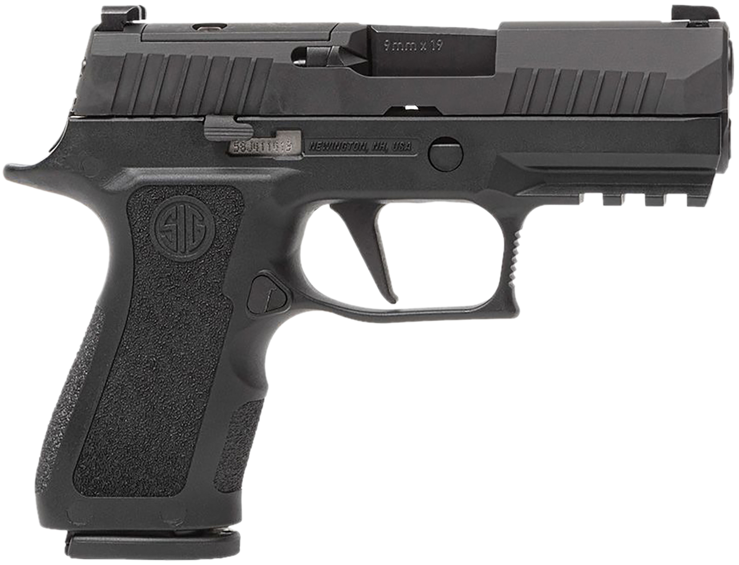 SIG 320XF9BXR3RXX10      P320 9M    4.7 10R OR BLK
