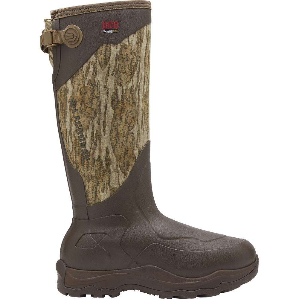 LaCrosse Alpha Agility Insulated 800G Boot 17" Mossy Oak Bottomland Size 13