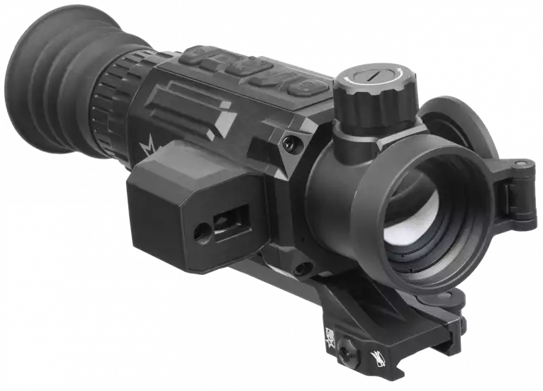 AGM Global Vision SECU35-384-LRF Secutor LRF 35-384 Thermal Black 3-24x75mm Multi Reticle, 1x/2x/4x/8x Zoom, 384x288 50Hz Resolution