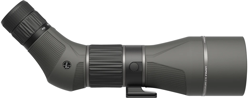 Leupold 185605 SX-5 Santiam HD Angled Body 27-55x 80mm Black