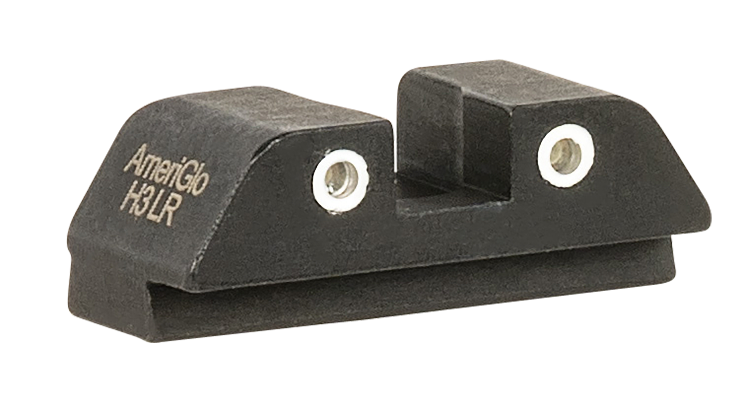 AmeriGlo GL8113R Tritium Rear Sight for Glock Green Tritium White Outline Rear Sight