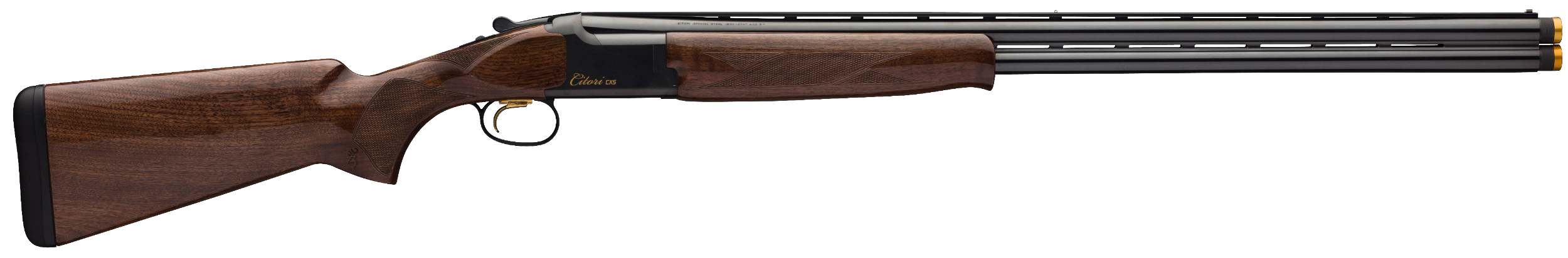 Browning 018073602 Citori CXS 20 Gauge Break Open 3" 2rd 32" Polished Blued Back-Bored Vent Rib Barrel, Polished Blued Steel Receiver, Fixed Gloss Black Walnut Wood Stock