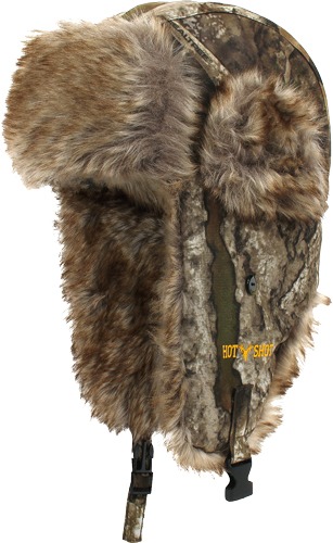 HOT SHOT HF-3 TRAPPER HAT INSULATED RT-APX MED/LG (60CM)