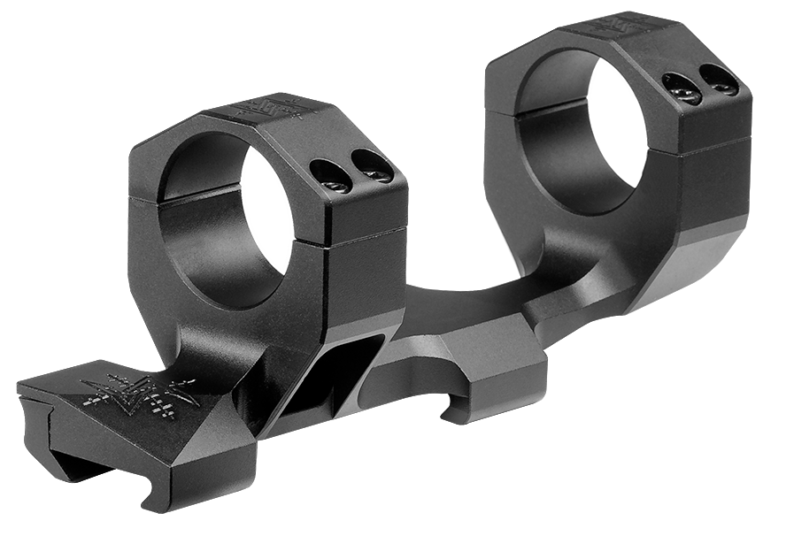 Seekins Precision 0010640008 MXM Scope Mount/Ring Combo Matte Black Anodized 0 MOA