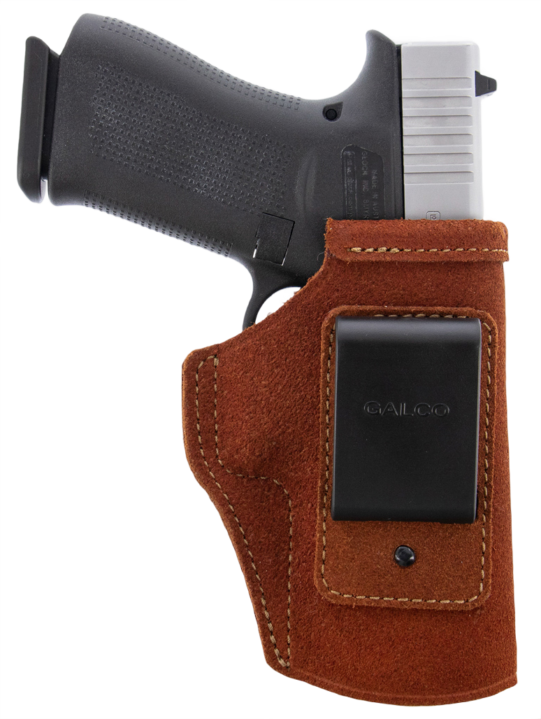Galco Stow-N-Go IWB Holster for Glock 19 Gen 1-5 Leather Natural