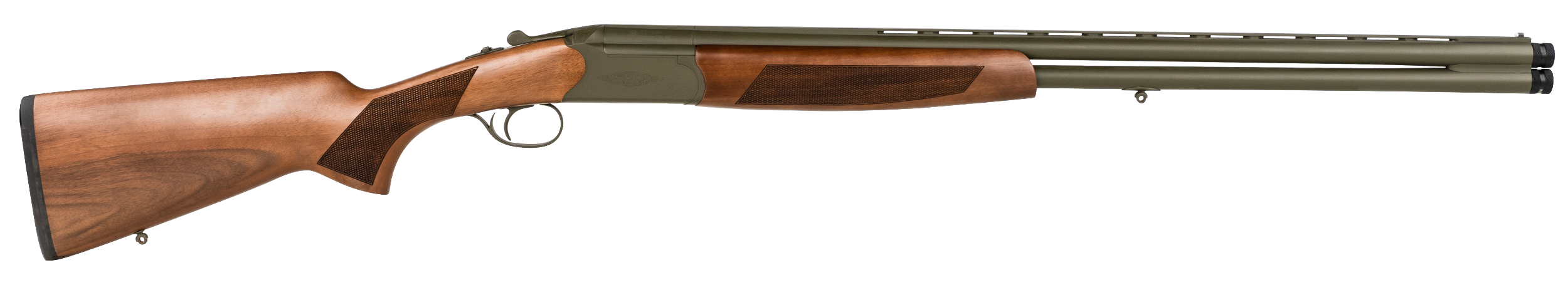 CZ-USA 06411 Drake All-Terrain Full Size 20 Gauge Break Open 3" 2rd 28" OD Green Cerakote Over/Under Vent Rib Barrel, OD Green Cerakote Stainless Steel Receiver, Fixed Turkish Walnut Stock, Right Hand