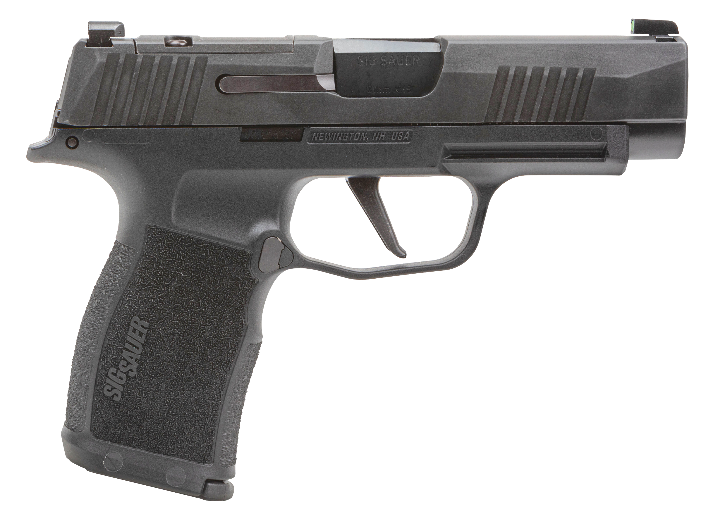 Sig Sauer 365XL9BXR3P P365XL 9mm Luger 12+1 3.70" Black Barrel, Black Nitron Optic Ready/Serrated SS Slide, Black SS Frame w/Beavertail & Black Polymer Grips