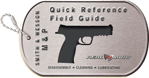 REAL AVID S&W M&P FIELD GUIDE S&W M&P MAINTENACE CARDS<