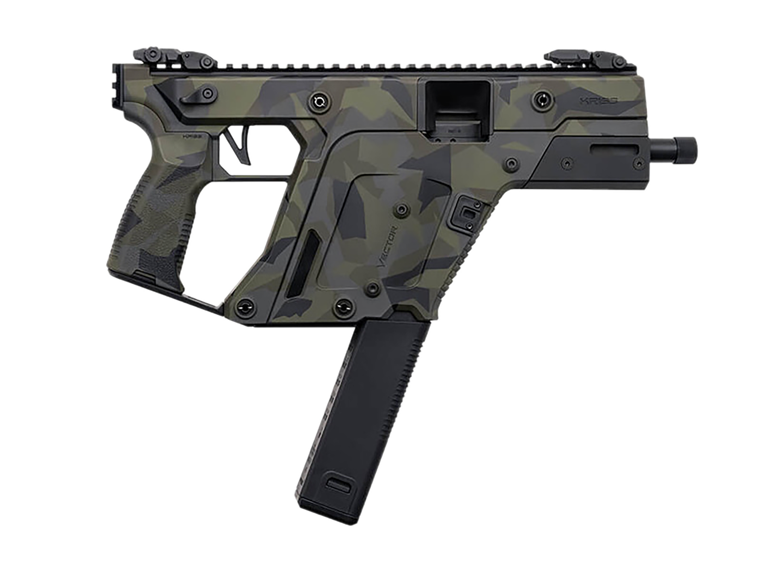 Kriss USA KV453PWD00 Vector SDP Gen3 45 ACP 30+1 5.50" Black Nitride Threaded Barrel, M-LOK Handguard, Picatinny Rail Receiver & Rear, Black Polymer Grip, Ambidextrous, Glock Mag Compatible
