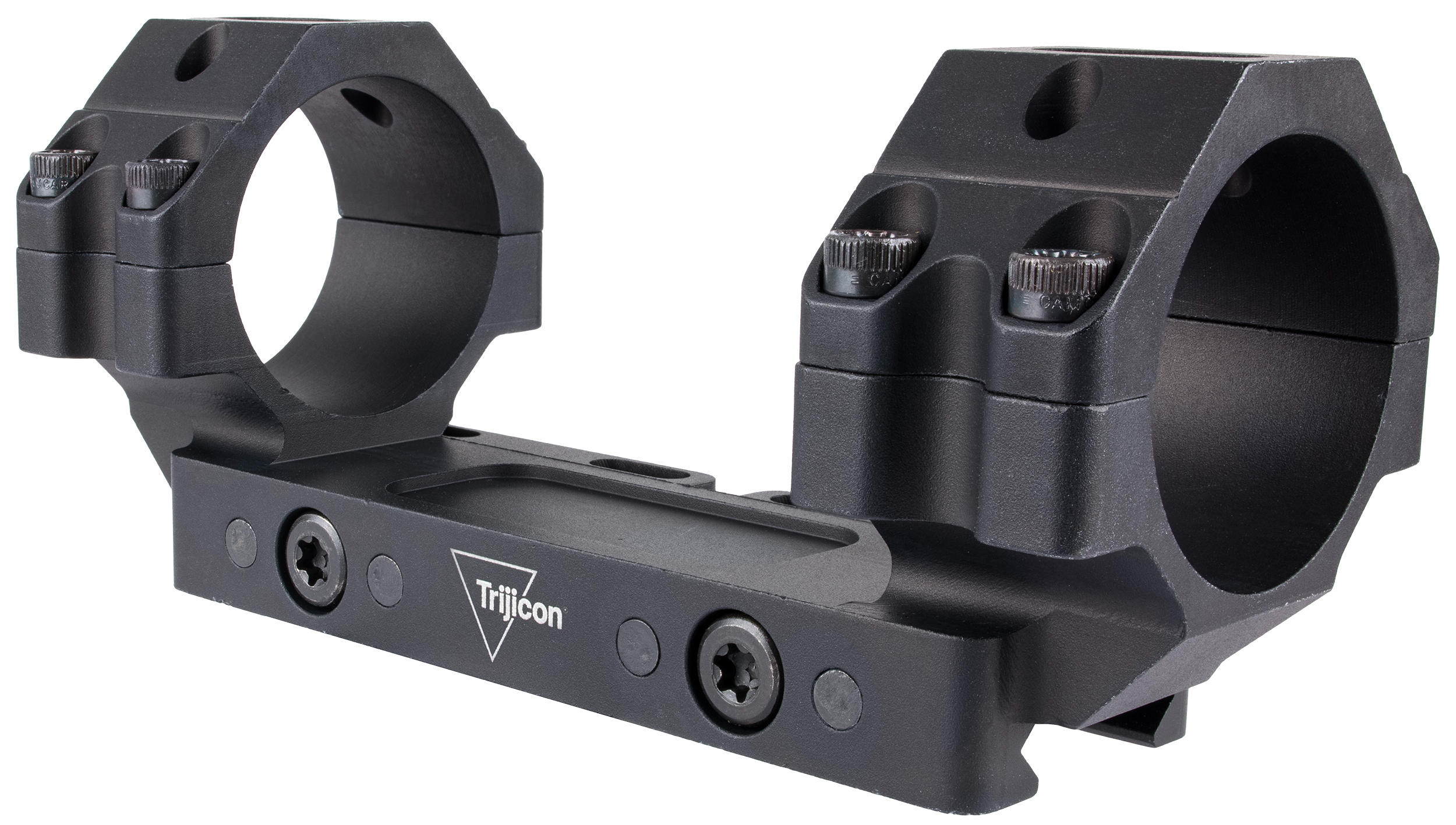 Trijicon AC22058 Bolt Action Scope Mount/Ring Combo Matte Black Aluminum 30 mm Tube, Picatinny Rail Mount