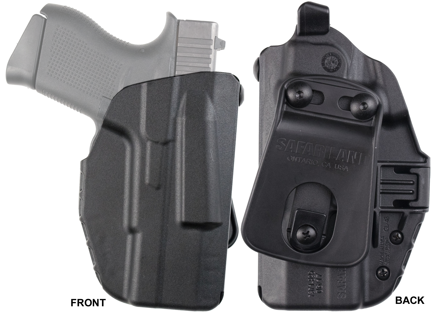 Safariland 7371179411 7371-7TS-ALS Belt SafariSeven Paddle Fits S&W M&P Shield 9/40 Right Hand