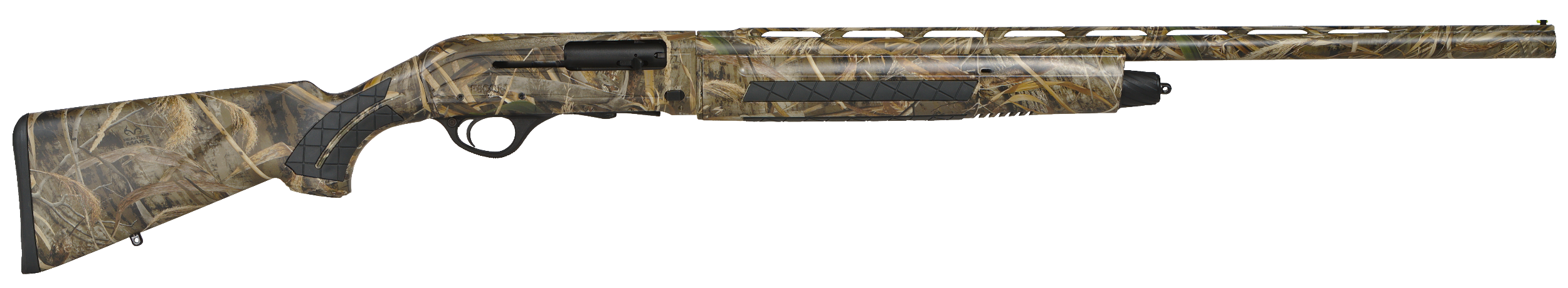 Escort HEXX122805M5 XtremeMax  Full Size 12 Gauge Semi-Auto 3.50" 4+1 28" Realtree Max-5 Vent Rib Barrel, Grooved Aluminum Receiver, Fixed Realtree Max-5 Synthetic Stock, Right Hand
