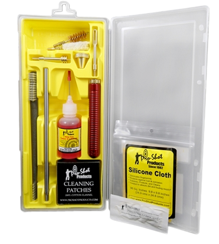 Pro-Shot P45KIT Classic Box Kit .45 Cal Pistol/Yellow Plastic Case