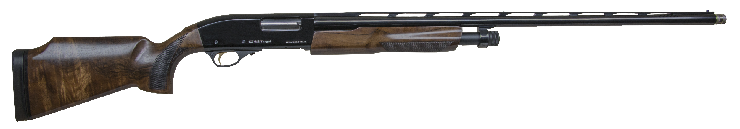 CZ-USA 06578 CZ 612 Target 12 Gauge 32" 4+1 3" Polished Blued Rec/Barrel Gloss Oil Turkish Walnut Monte Carlo Stock Right Hand (Full Size) Includes 3 Extended Chokes