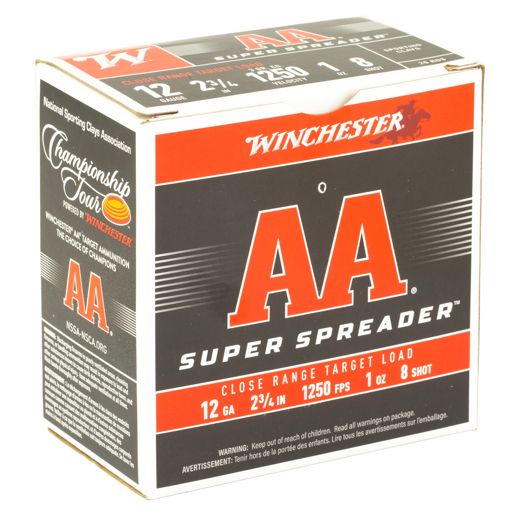 Win aa sprdr 12ga 2.75" 8 25-250-img-1