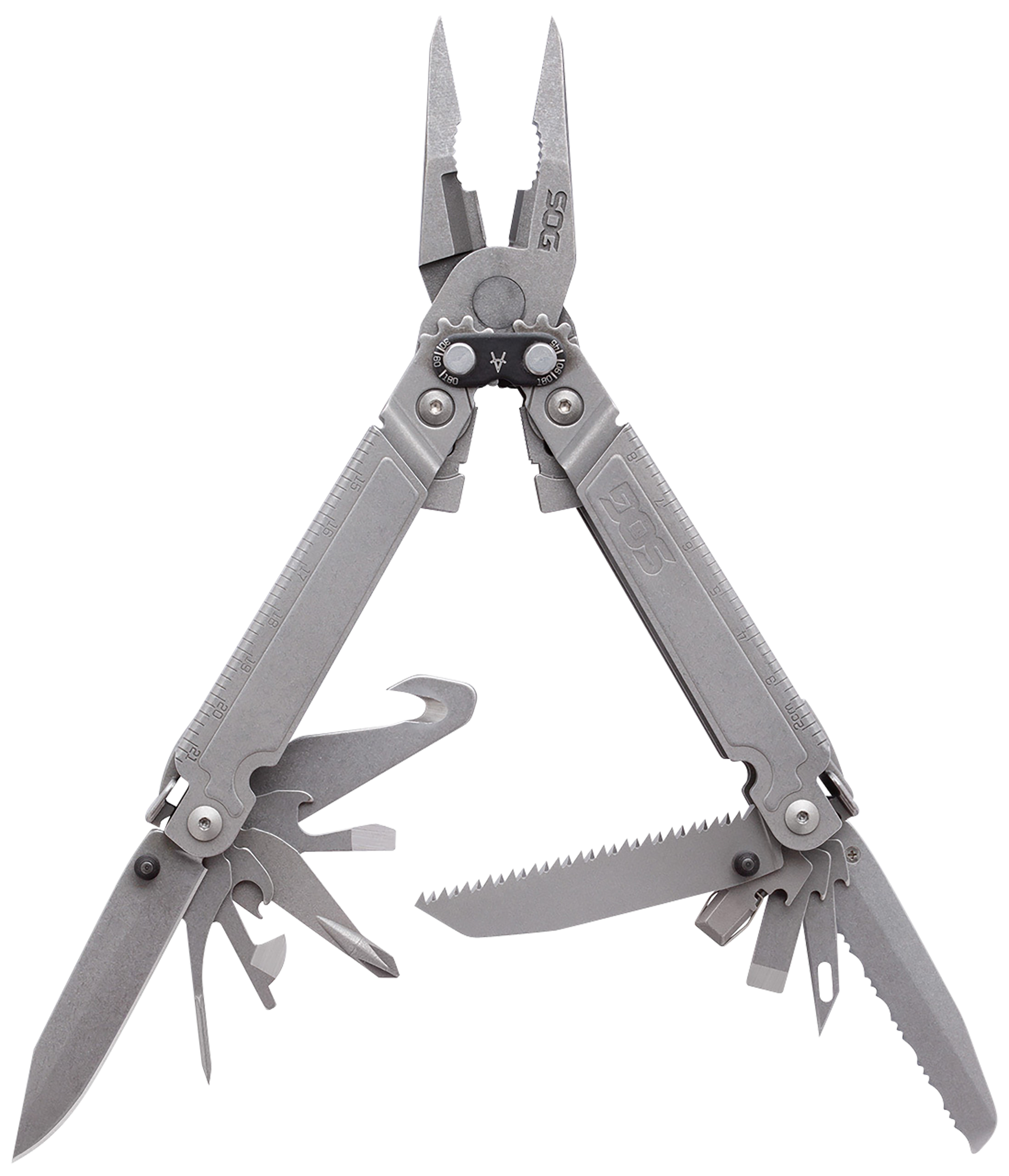 S.O.G SOGPA3001CP PowerAccess MT Stone Washed 5Cr15MoV Stainless Steel 6.82" Long