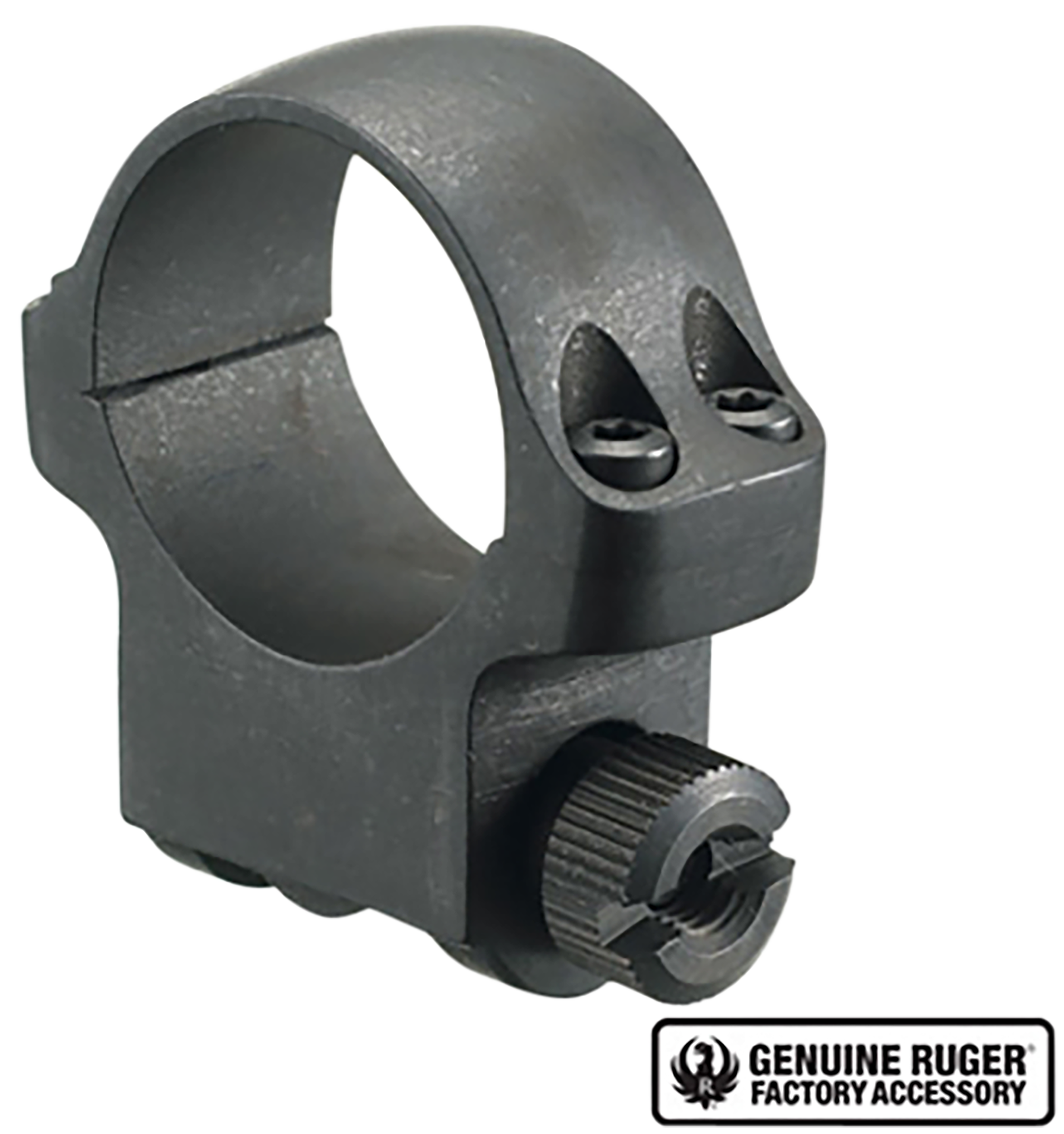 Ruger 90278 4BHM Scope Ring  Matte Black 1" Medium