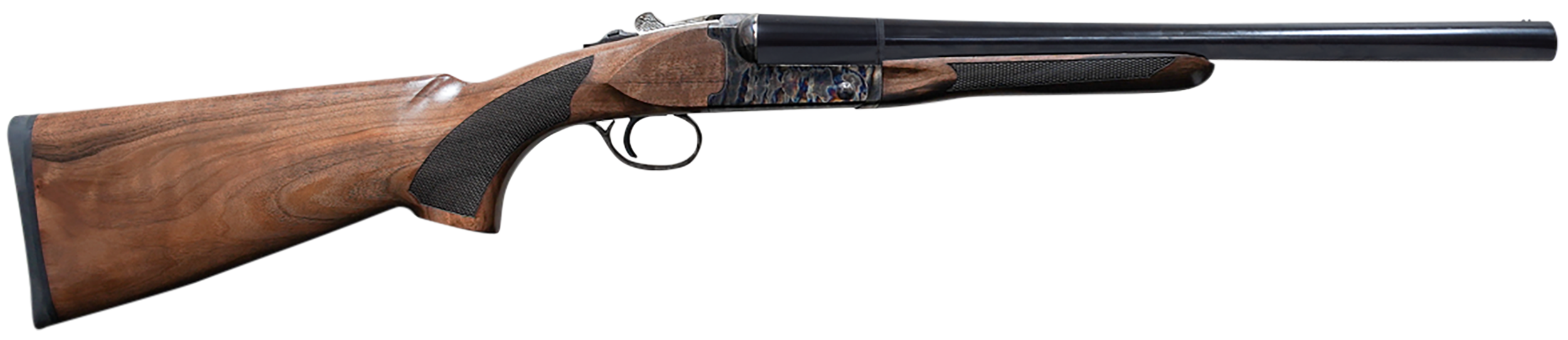 Citadel CITSBS1218HT Coach  12 Gauge 3" Chamber 2rd 18.50" Blued Barrel, Heat Tempered Rec, Fixed Walnut Stock, Bead Sight