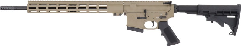 GLFA AR15 RIFLE 350 LEGEND 18" NITRIDE 5RD M-LOK FDE