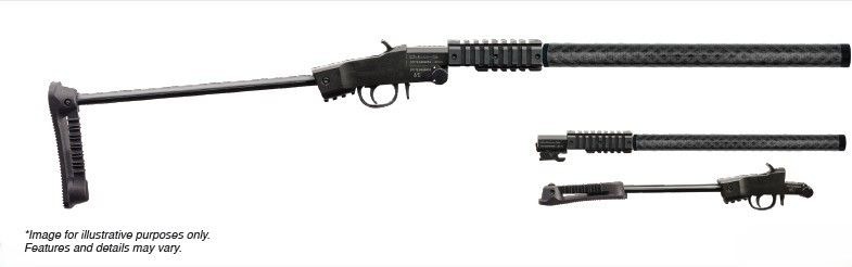 CHIAPPA LITTLE BADGER 22LR TDX CARBON FIBER SHROUD 16.5"