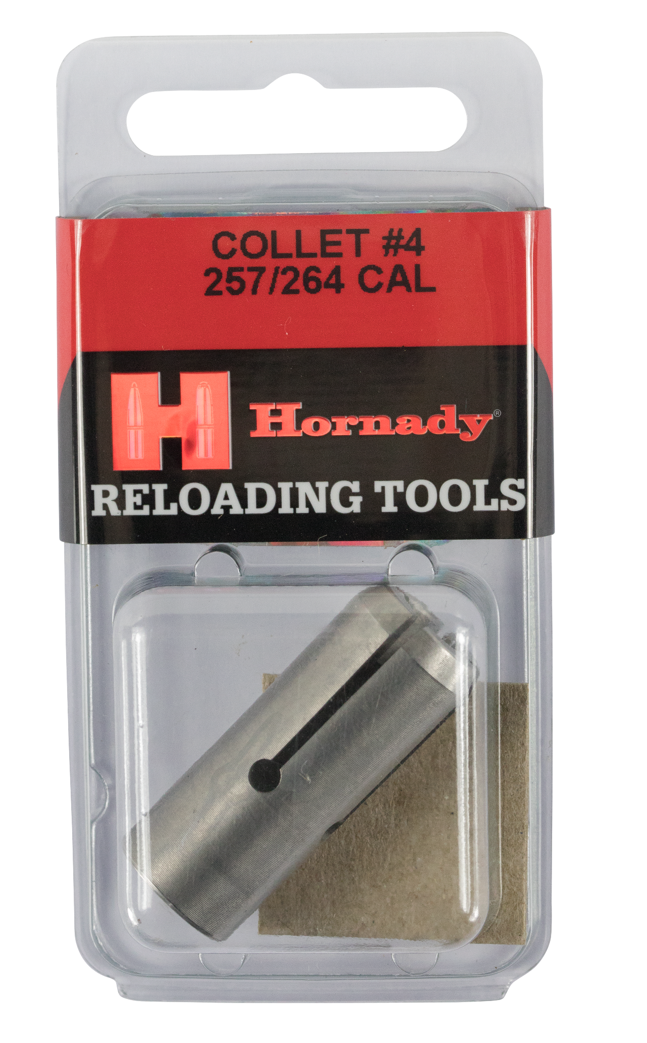Hornady 392157 Cam Lock Bullet Collet #4 Silver 264 257 Cal Metal
