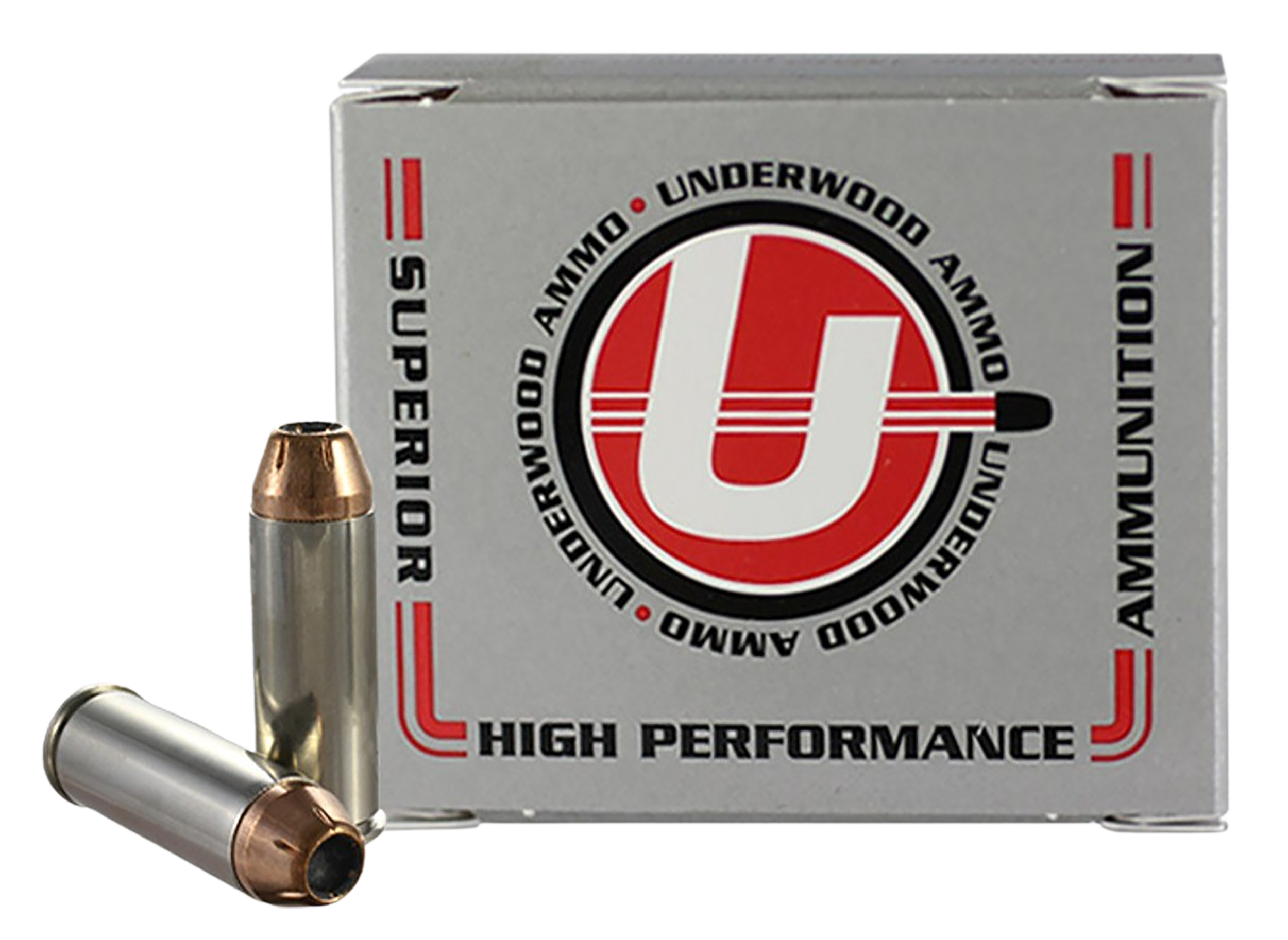 Underwood Ammo 434 XTP  45Colt+P 250gr Jacketed Hollow Point 20 Per Box/10 Case