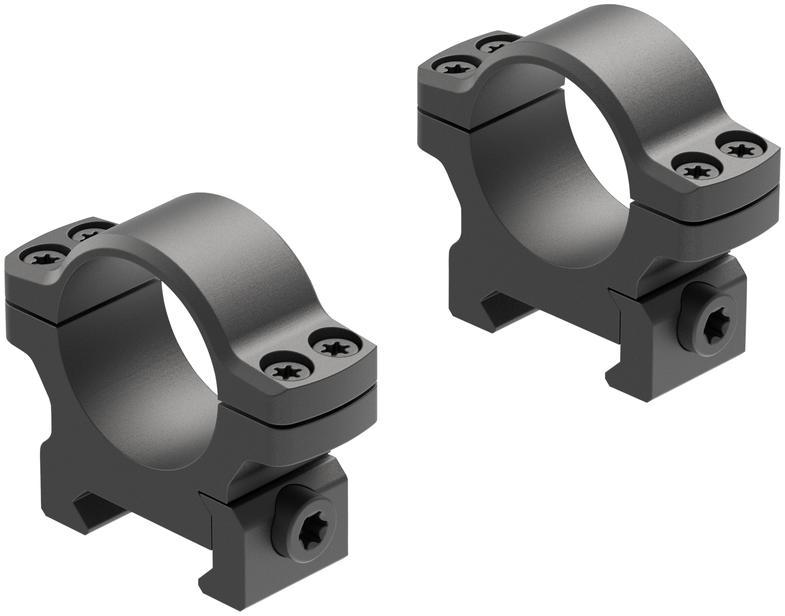 Leupold 175116 BackCountry Cross-Slot  Matte Black 1" Low