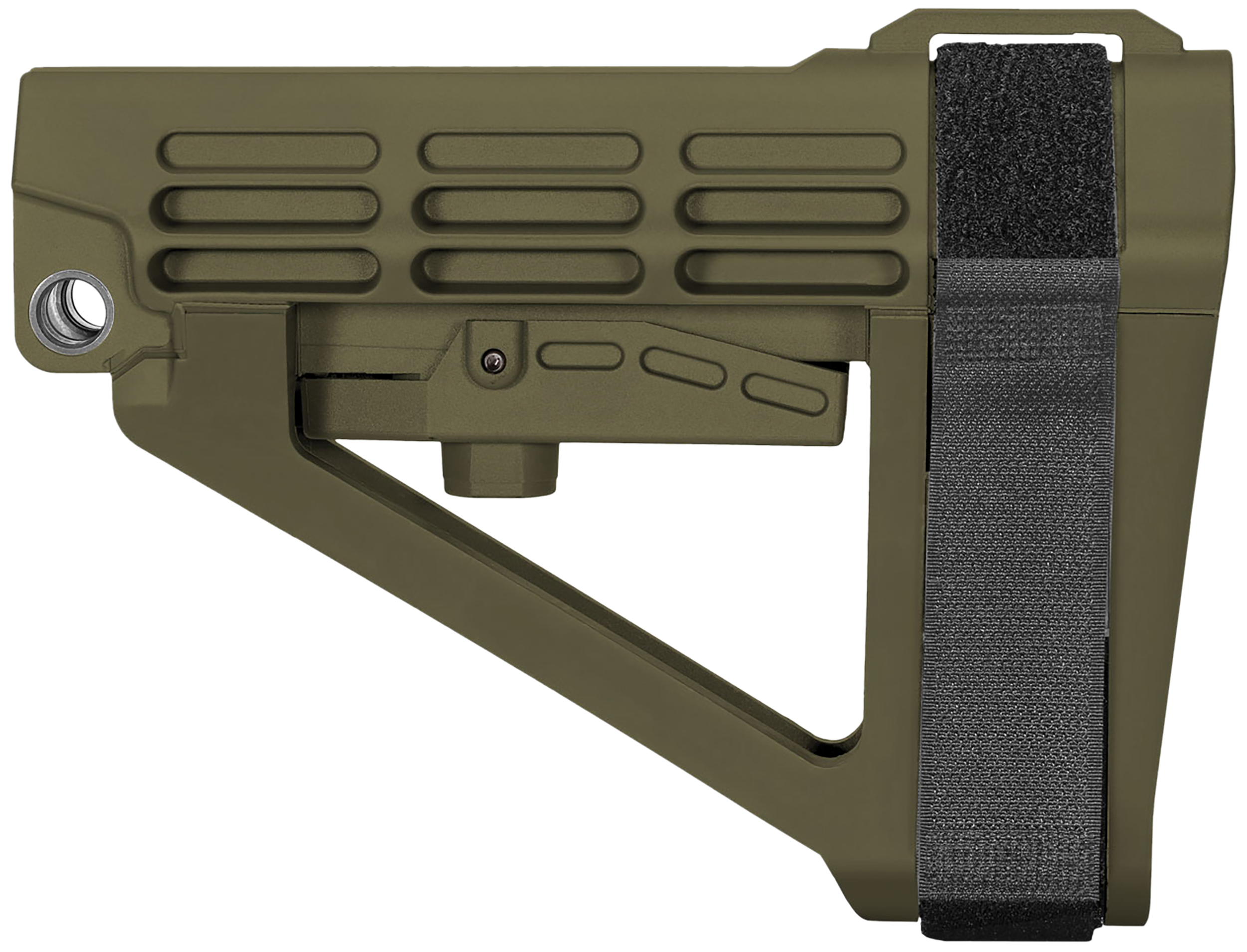 SB Tactical SBA4X04SB SBA4 X OD Green Adjustable Synthetic AR-Platform