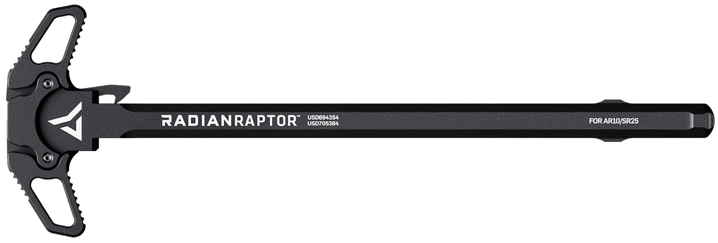 Radian Weapons R0007 Raptor  Ambi Charging Handle, Black, Fits Mil-Spec AR-10/SR-25 Platform