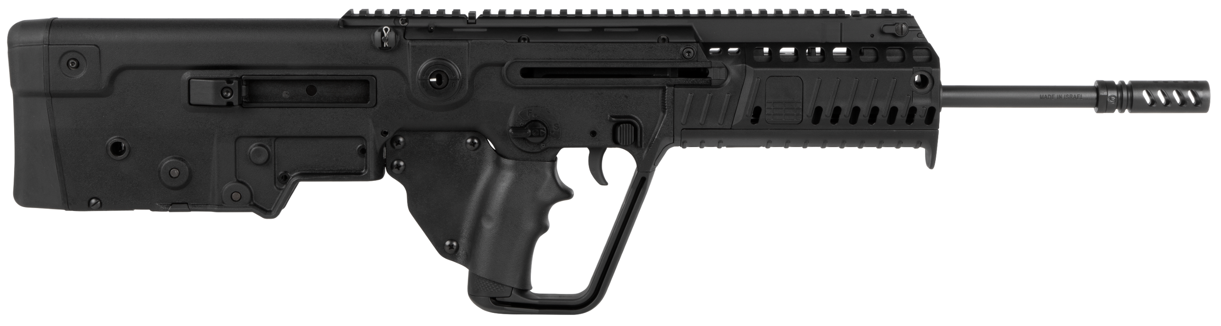 IWI US XB16CA Tavor X95 *CA Compliant 5.56x45mm NATO Caliber with 18.50" Barrel, 10+1 Capacity, Black Metal Finish, Black Fixed Bullpup Stock & Polymer Grip Right Hand