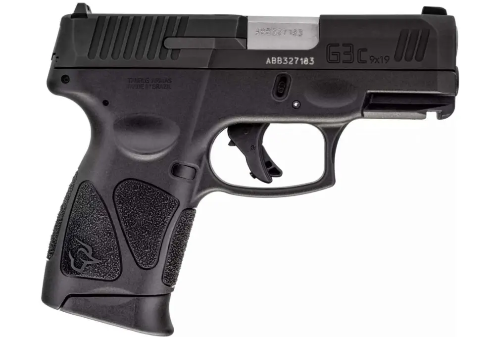 TAURUS G3C 9MM BLK/BLK 3.26" 3-12RD MAGS